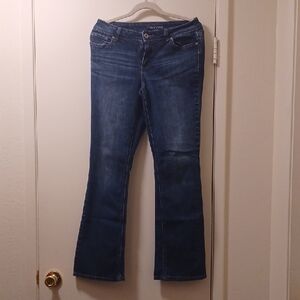 Maurices Blue Favorite Flare Wide Leg Jeans
